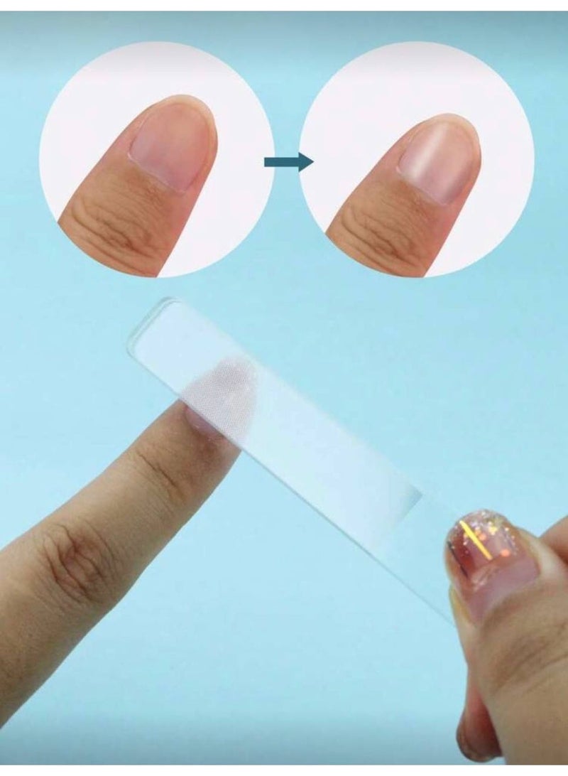 KI Nano Glass Nail File With Pink Keychain Case | Shine And Elegance In Your Bag - Image 5
